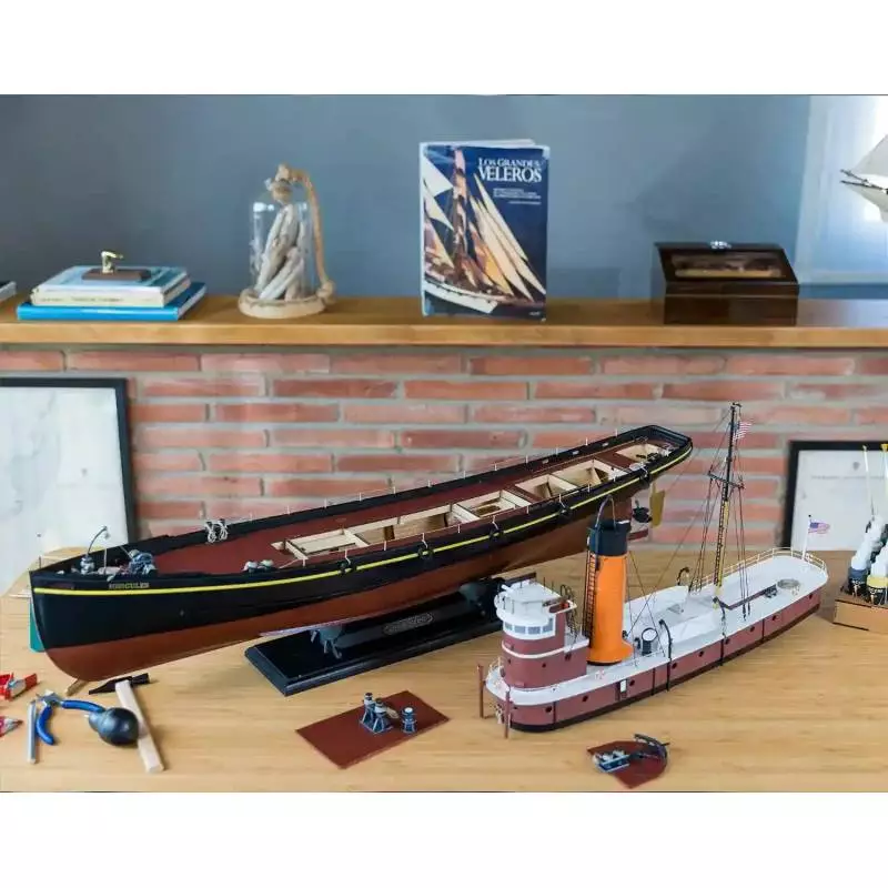 Remorqueur US HERCULES 1/50 kit tout bois de OCCRE - OCCRE 61002