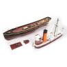 US Tugboat HERCULES 1/50 all-wood kit by OCCRE - OCCRE 61002