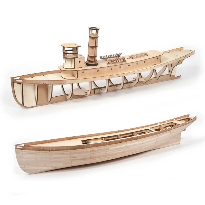 US Tugboat HERCULES 1/50 all-wood kit by OCCRE - OCCRE 61002