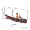 Remorqueur US HERCULES 1/50 kit tout bois de OCCRE - OCCRE 61002