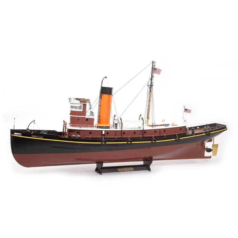 US Tugboat HERCULES 1/50 all-wood kit by OCCRE - OCCRE 61002
