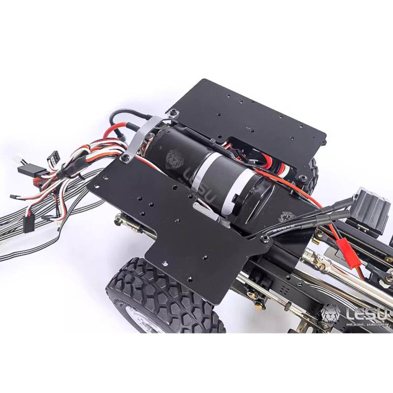 Aluminum cabin floor for Tamiya Arocs 1/14 (Raised: 34mm) - LESU G-6163-B