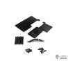 Aluminum cabin floor for Tamiya Arocs 1/14 (Raised: 34mm) - LESU G-6163-B