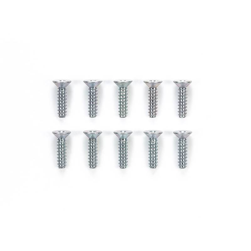 10pcs. 2x8mm Self-tapping countersunk Tamiya screws - TAMIYA 50574