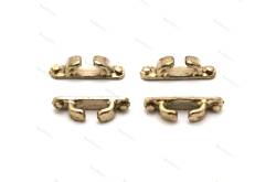 4 Chaumards en métal 23mm
