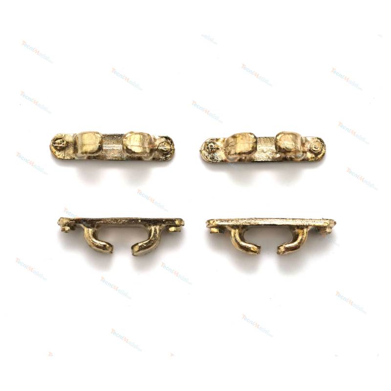4 Chaumards en métal 23mm