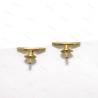 2 Taquets en laiton 10mm