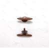2 Burnished Metal 20mm Cleats