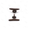 2 Taquets en laiton bruni 25mm