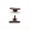 2 Taquets en laiton bruni 25mm