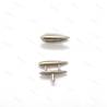 2 Taquets 18mm en métal nickelé
