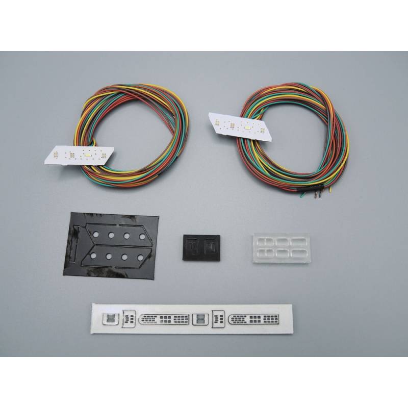 Platines de leds Servonaut pour feux arrière de Volvo FH16 porteur Tamiya - SERVONAUT LH6FH16