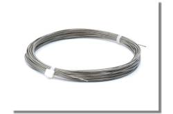 2M de câble d'acier inox tressé 19 brins Ø0,5mm