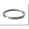 2M de câble d'acier inox tressé 19 brins Ø1mm