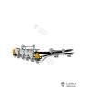 Rampe de feux haute avec feux ronds et gyrophares pour Scania 770S 1/14 - Lesu S-1247-D
