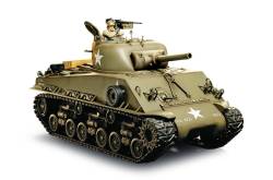 Tamiya RC Tank M4 Sherman 105mm Howitzer 1/16 - TAMIYA 56014
