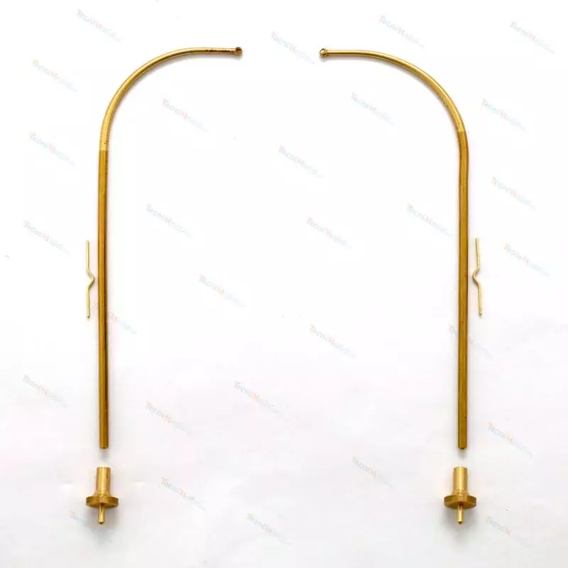 Pair of 75mm brass davits for assembly
Aero-Naut 588670