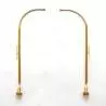 Pair of 75mm brass davits for assembly
Aero-Naut 588670