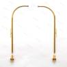 Pair of 88mm brass davits to assemble
Aero-Naut 5886/85