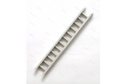 Grey plastic staircase 7mm x 57mm