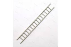 Grey plastic ladder 12mm x 100mm
