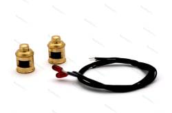 2 red navigation lights 3v Ø10 x 15mm
