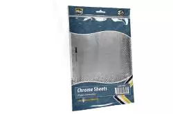 5 adhesive sheets Chrome 280x195mm