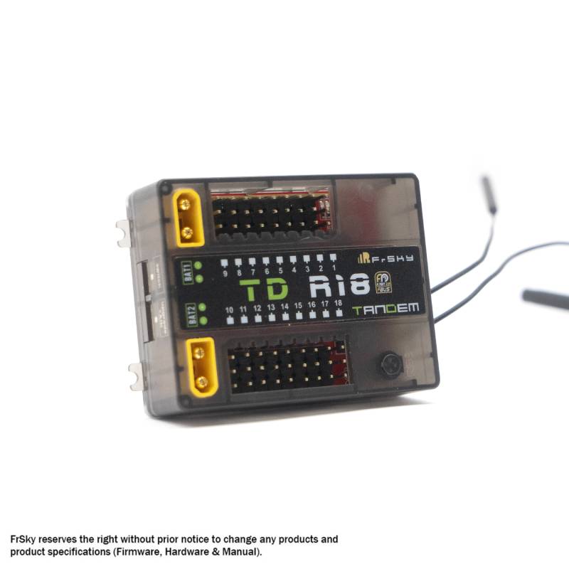 TANDEM Dual-Band R18 18-Channels FrSky Receiver