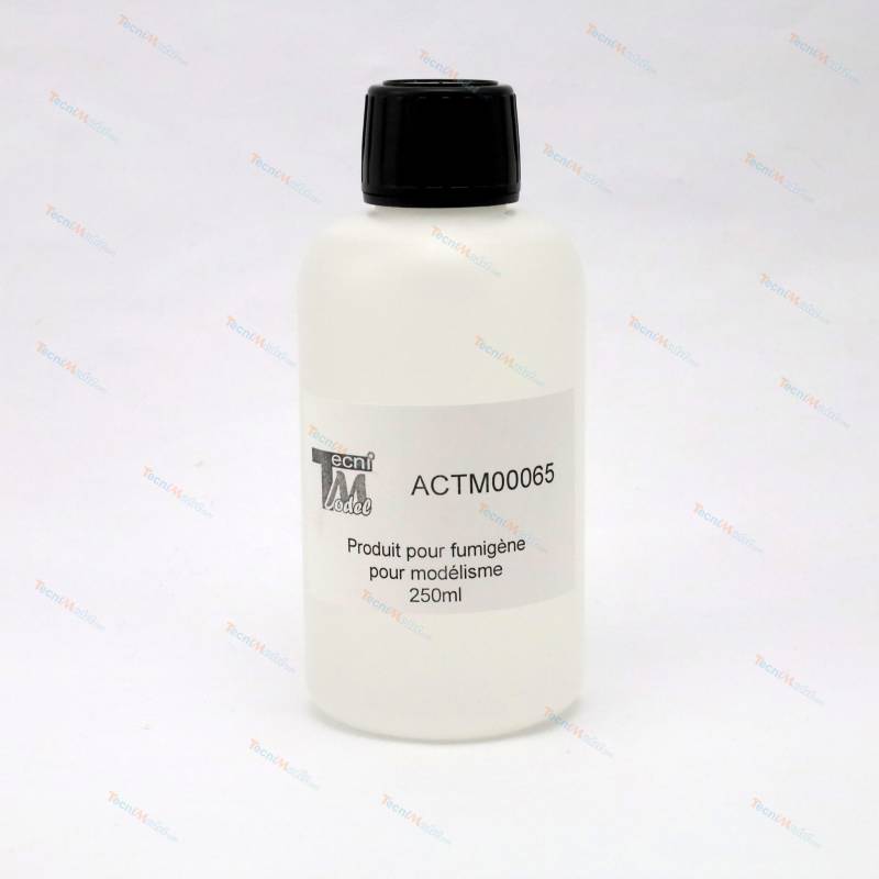 Produit fumigène pour modélisme, flacon de 250ml
