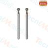 2 Embouts de meulage diamantés sphériques Ø4,4mm avec axe Ø2,35mm - PROXXON 28226