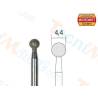 2 Embouts de meulage diamantés sphériques Ø4,4mm avec axe Ø2,35mm - PROXXON 28226