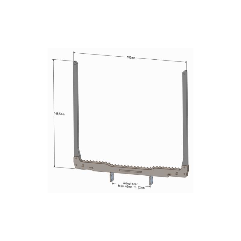 Stanchion v5 for timber truck or trailer RC 1/14 - ScaleParts SP-03-04-022
