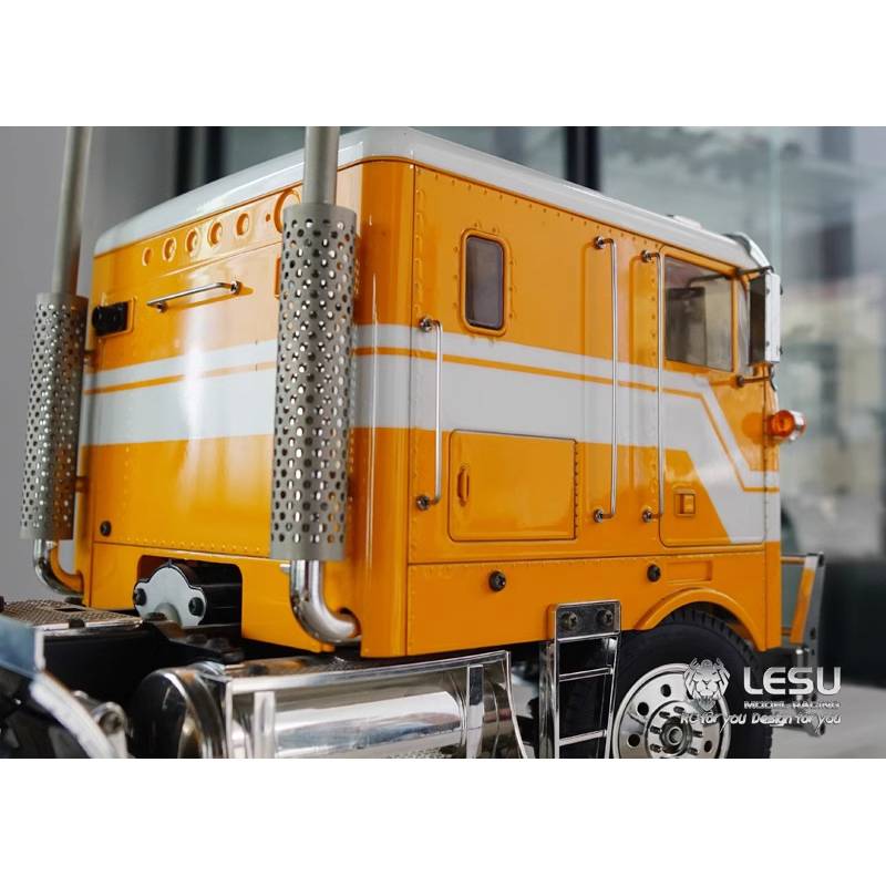Ensemble de 7 mains-courantes en inox pour Globe Liner Tamiya - LESU GW-K011