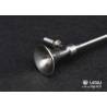 Paire de trompes en inox pour camion américain 1/14 RC - LESU GW-K004