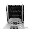 Back cab double exhaust with spotlights and dummy Ventilators for RC 1/14 truck - Lesu G-6273-A