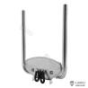 Back cab double exhaust with spotlights and dummy Ventilators for RC 1/14 truck - Lesu G-6273-A