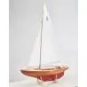Voilier RC Folkeboot 1/7,6 en kit tout bois - Krick 20390
