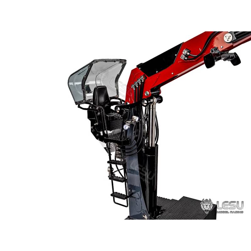 LESU hydraulic forestry crane kit for 1/14 radio-controlled trucks - LESU LS-A0002-KIT