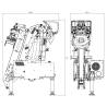 Grue forestière hydraulique LESU en kit pour camions radiocommandés au 1/14 - LESU LS-A0002-KIT