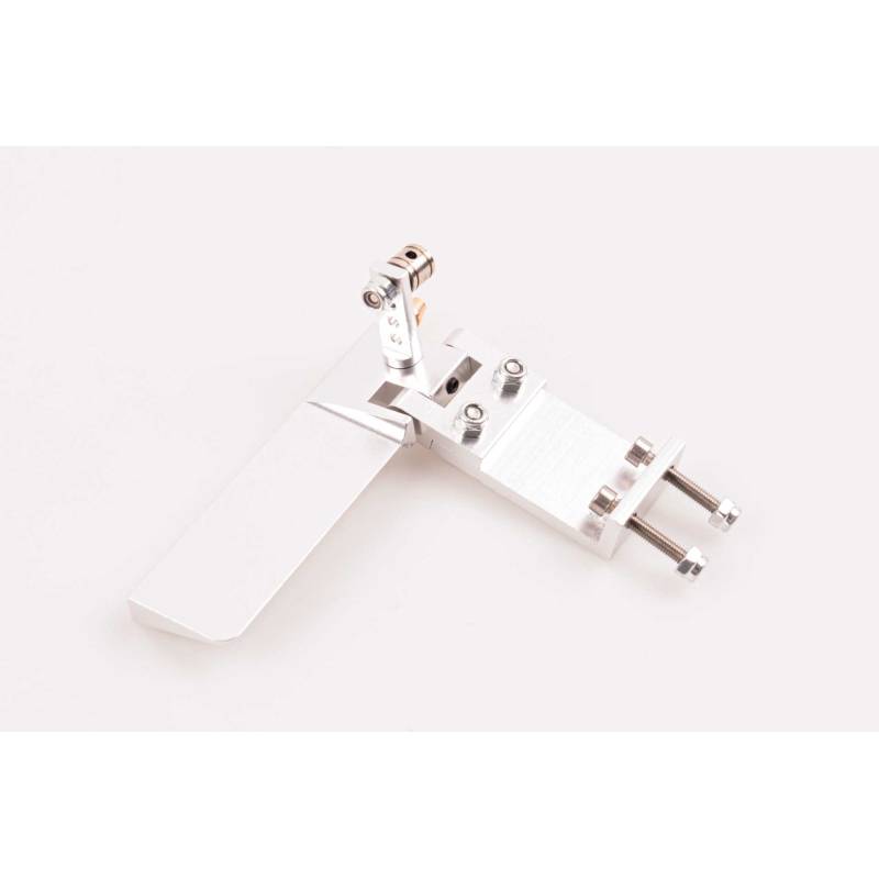 Aluminium rudder 75x20mm with cooling water inlet - Robbe 1478