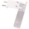 Aluminium rudder 75x20mm with cooling water inlet - Robbe 1478