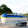 40-foot 3-axle stainless steel tank semitrailer 1/14 Lesu - Lesu LS-A0010-A