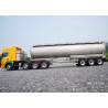 40-foot 3-axle stainless steel tank semitrailer 1/14 Lesu - Lesu LS-A0010-A