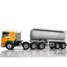 20-foot 2-axle stainless steel tank semitrailer 1/14 Lesu - Lesu LS-A0010-B