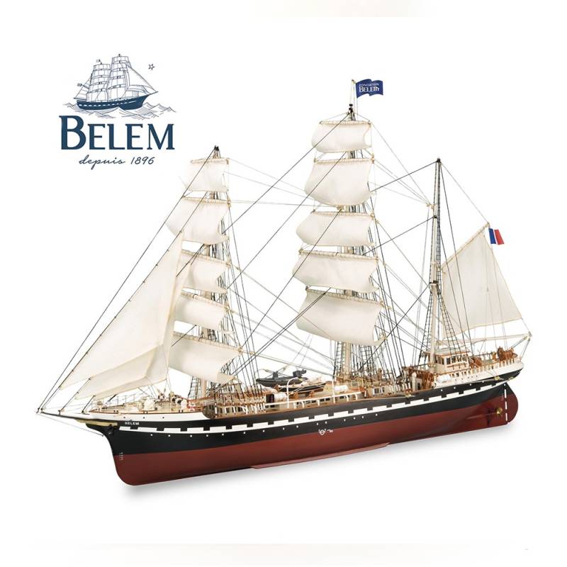 Wood Model 1/75 kit of Sailboat BELEM by from Artesania Latina 22519.