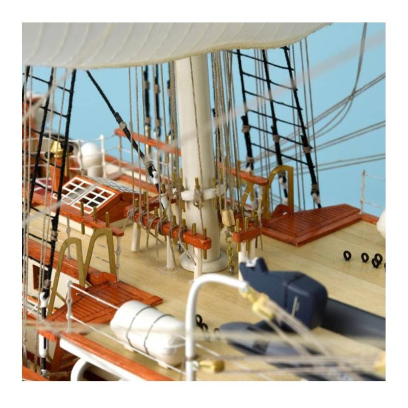 Maquette en bois à construire du voilier BELEM au 1/75 de Artesania Latina 22519.