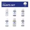 Pack Peinture Acrylique pour kit BELEM de Artesania Latina 277PACK2