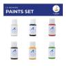 Pack Peinture Acrylique Le Renard de Artesania Latina 277PACK18