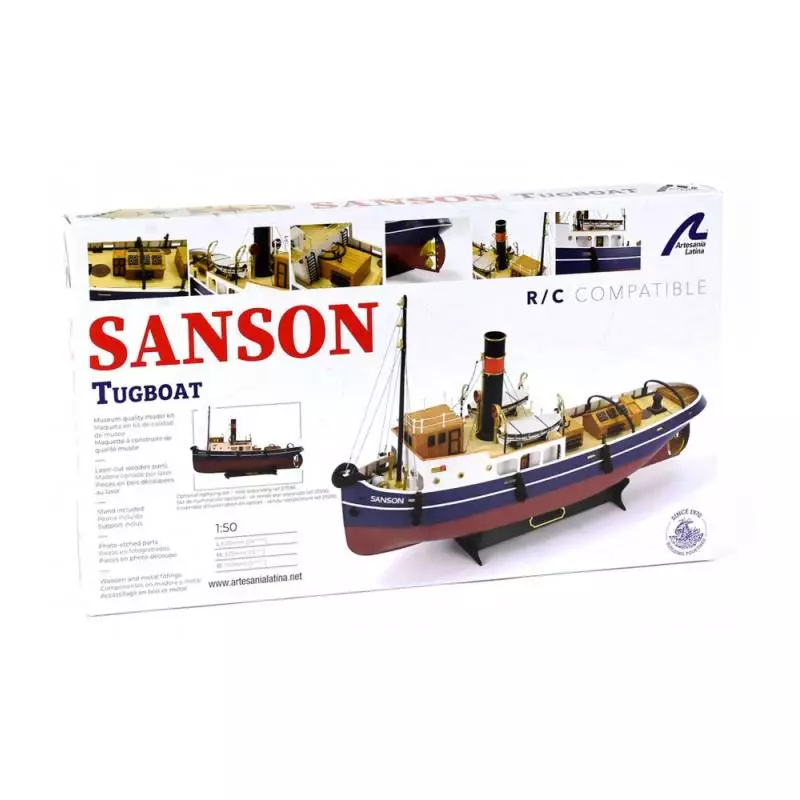 Remorqueur Sanson 1/50 Artesania Latina 20415