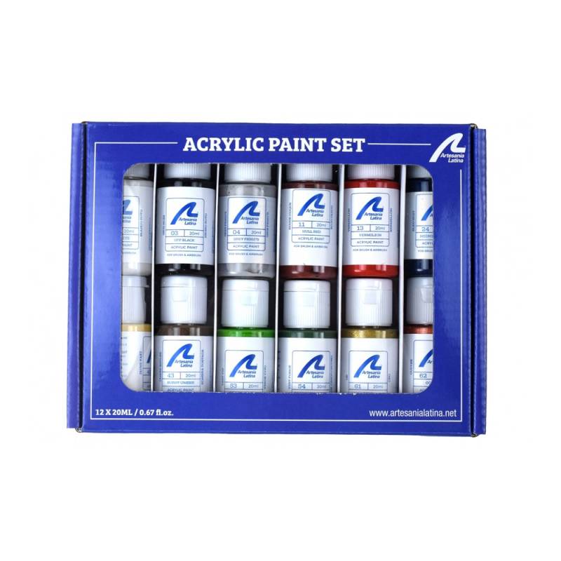 Acrylic Paint Pack Tugboat Sanson Artesania Latina 277PACK23